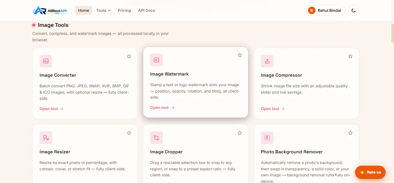 All Rest api gallery image