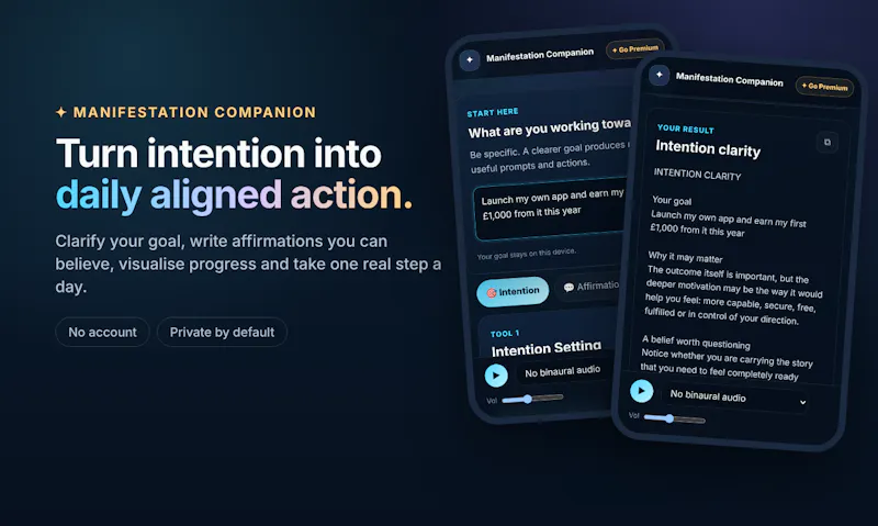 Manifestation Companion screenshot 1