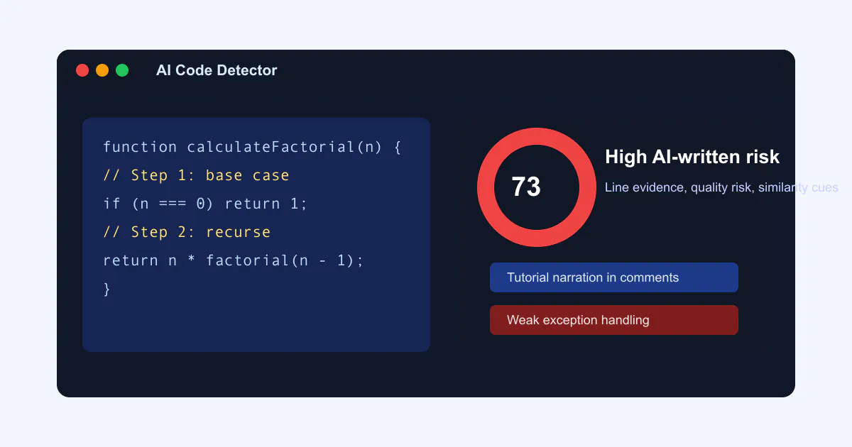 AI Code Detector gallery image