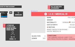 Medical ID Template for Figma media 2