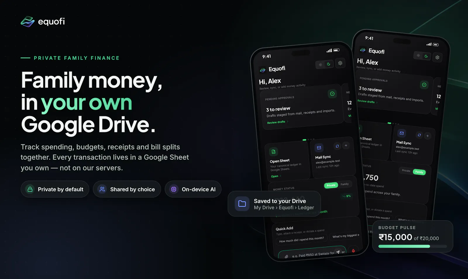 Equofi — Family Finance, Simplified screenshot 10
