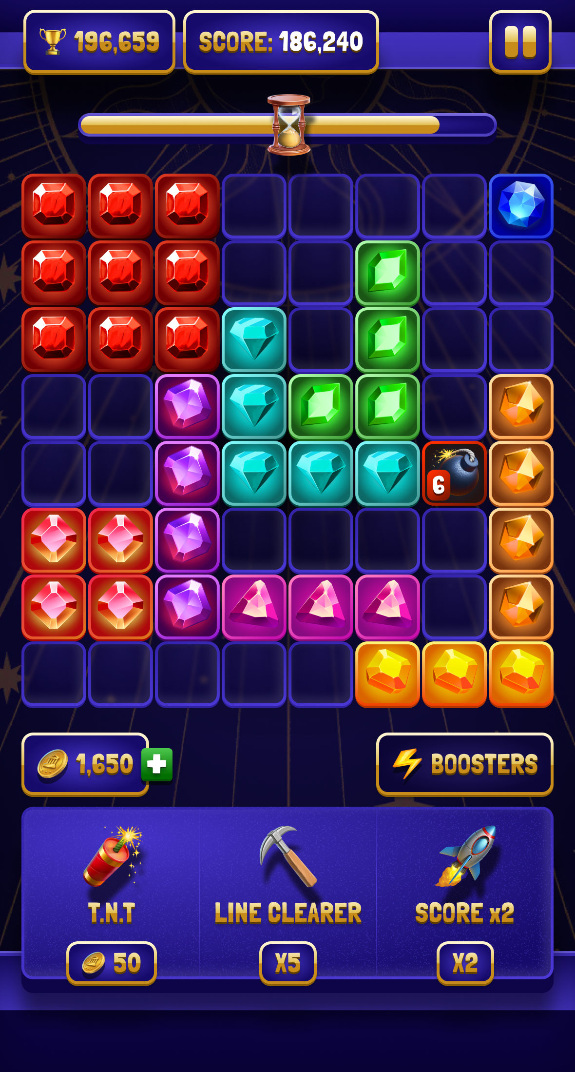 Media Teka -teki Magic Stones: Permainan Telegram - Permainan teka -teki klasik untuk bersantai 3