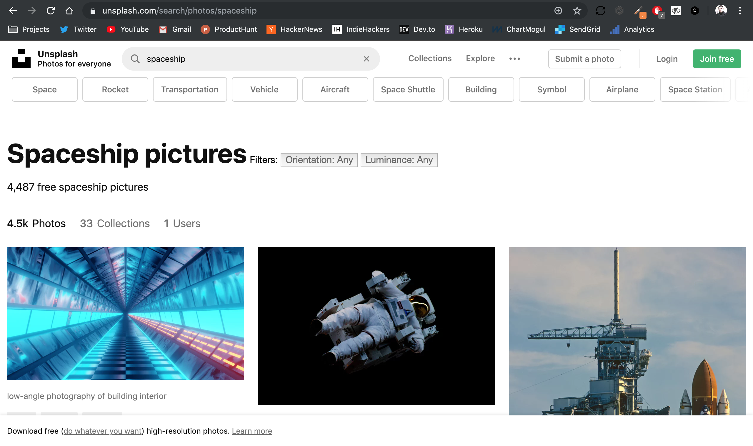 Splash Search Image