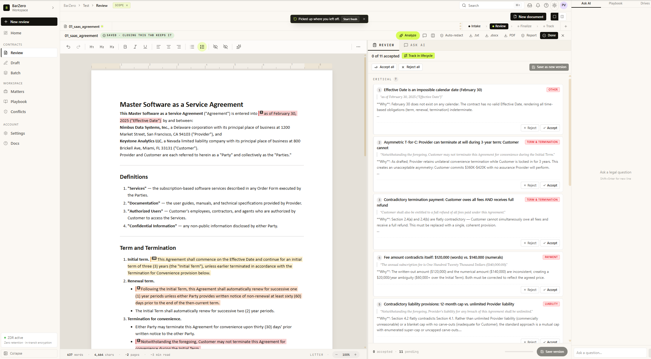 Barzero.ai gallery image