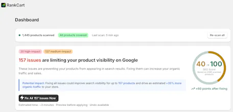 RankCart - Shopify gallery image