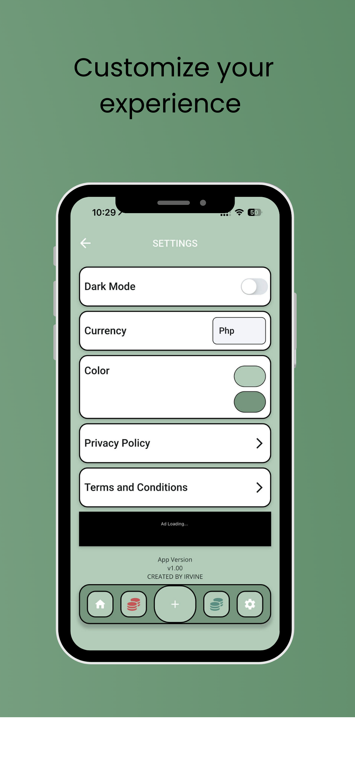 Chest - Simple Expense Tracker - Screenshot 5 showing product features and functionality