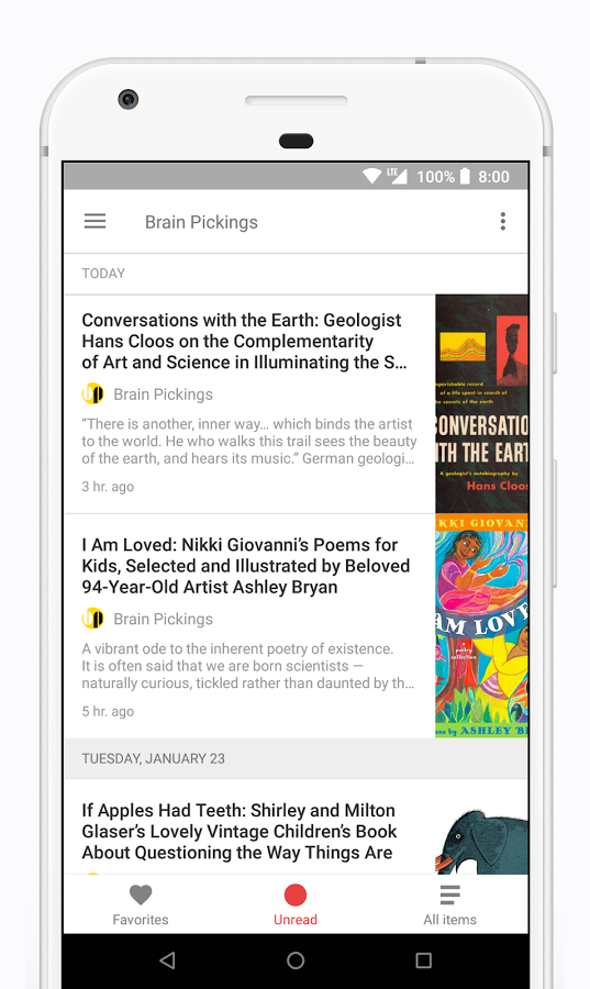 Readably gallery image