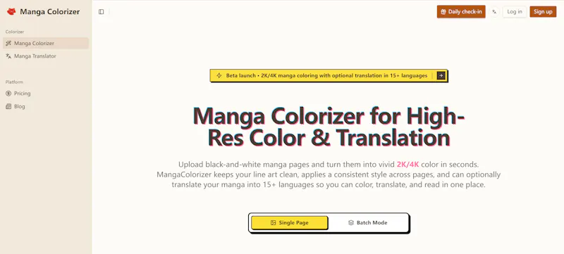 Manga Colorizer screenshot 1