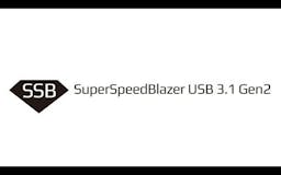 SuperSpeedBlazer USB 3.1 Gen2 media 1