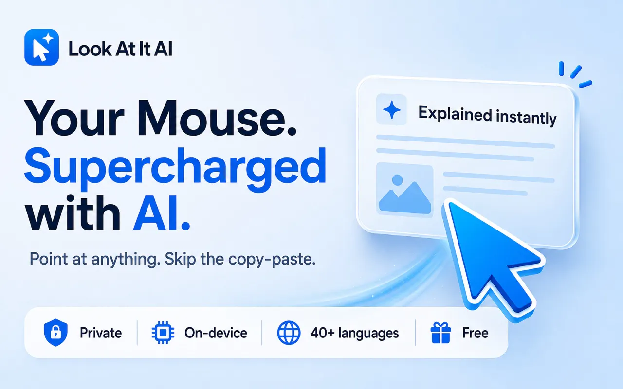 Look At It AI : AI Mouse Pointer For Web gallery image