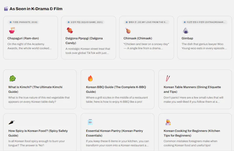 Korean Food Recipes screenshot 5