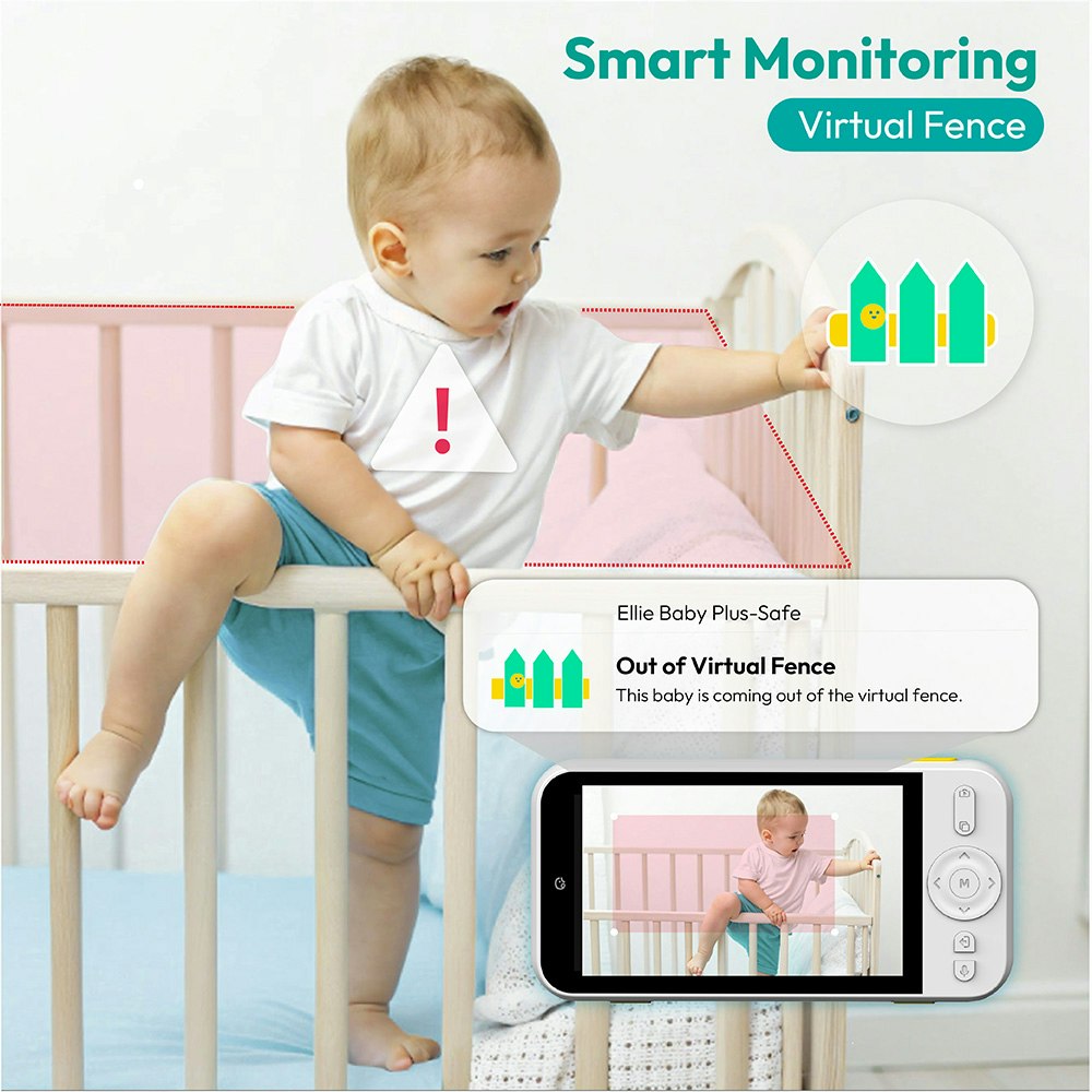 Ellie baby lite - Sin wifi, no se necesitaba una aplicación para el monitor de bebé media 2