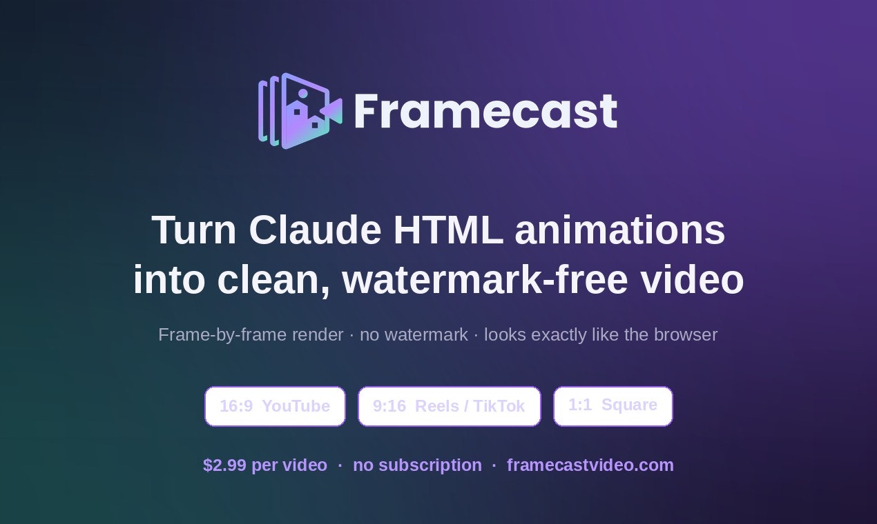Framecast gallery image