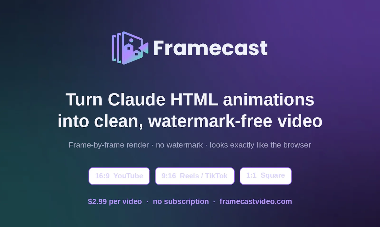 Framecast screenshot 2