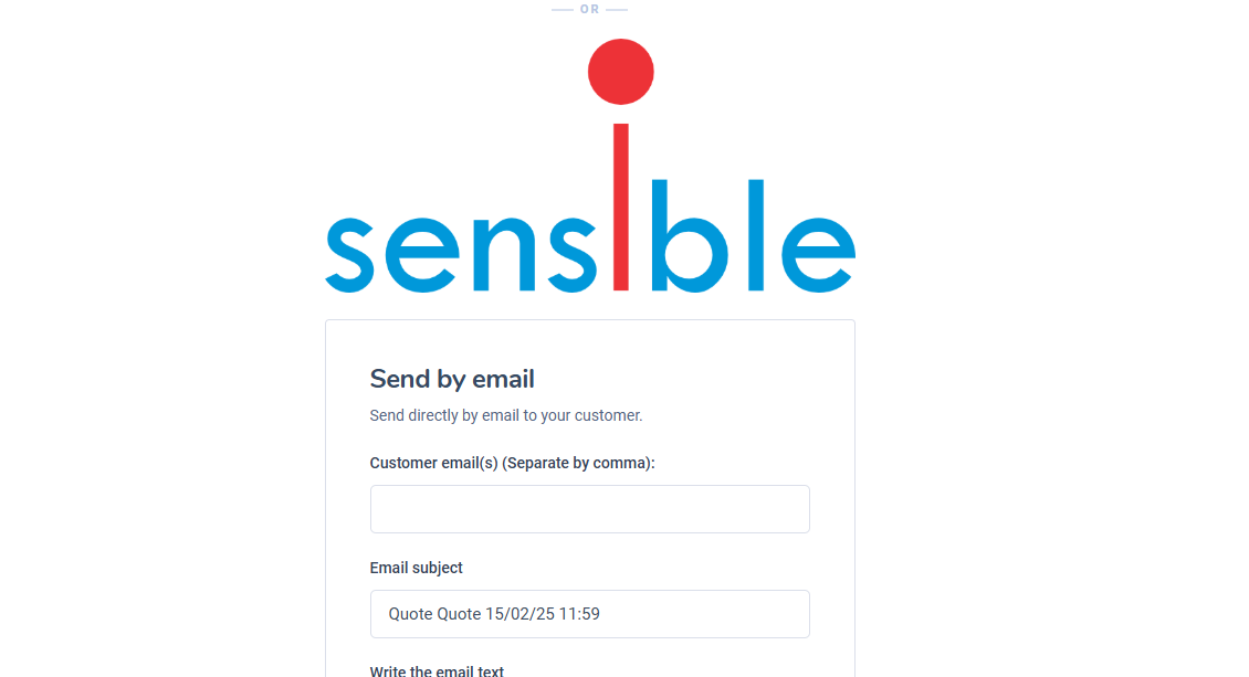 Sensible Proforma - Kostenlose Team -Rechnungssoftware Medien 3