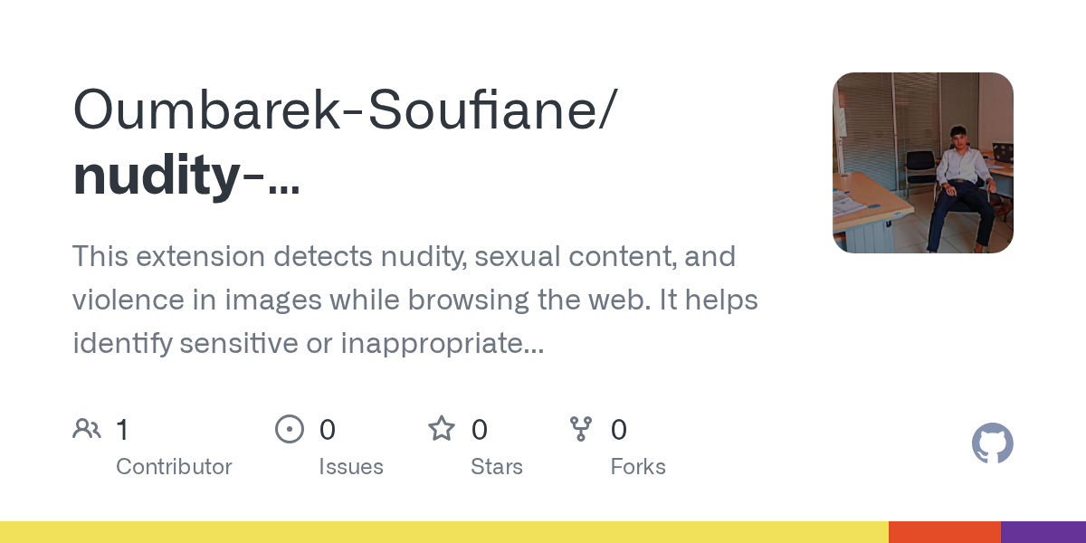 Nudity & Violence Detection Extension - Main product screenshot demonstrating key features and user interface