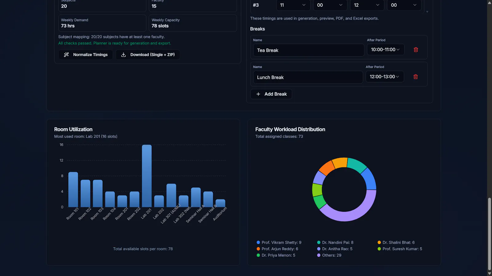 TimetabiQ screenshot 5