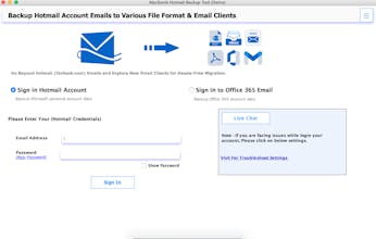 MacSonik Outlook.com Backup Tool gallery image