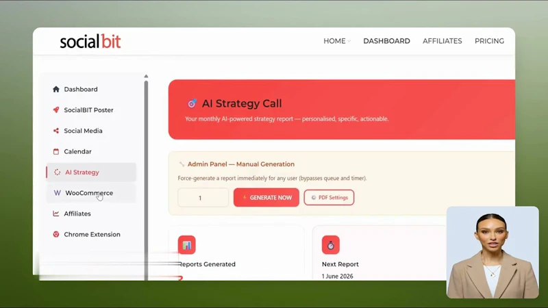 SocialBIT screenshot 1 (video preview)