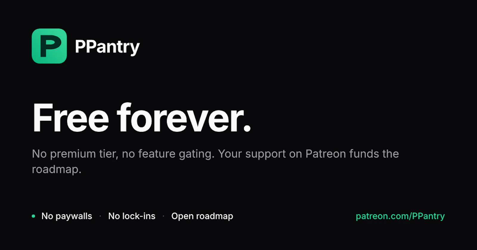 PPantry screenshot 1
