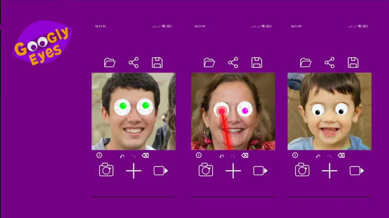 Googly Eyes screenshot 1 (video preview)