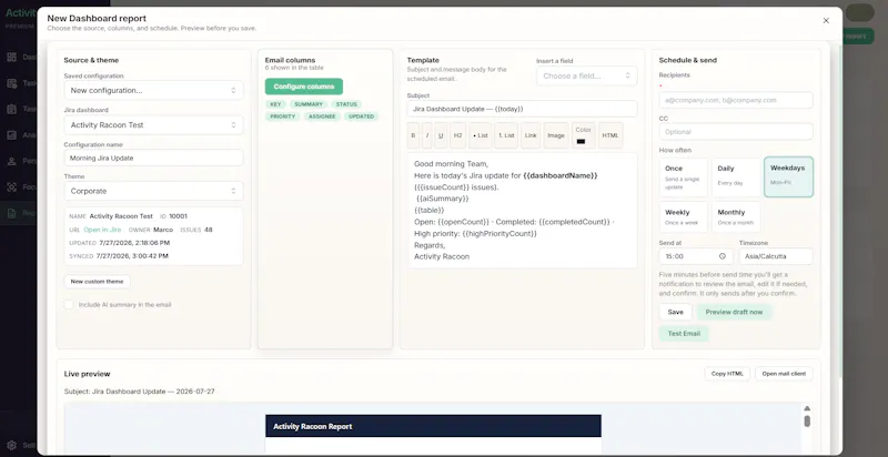 Activity Racoon screenshot 7