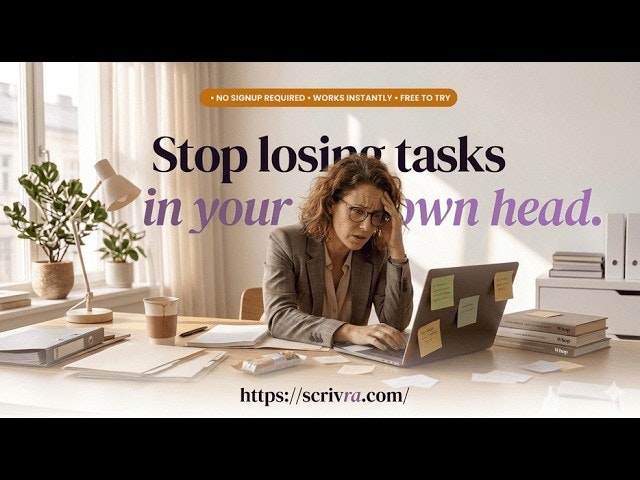 Scrivra – Voice to tasks instantly gallery image