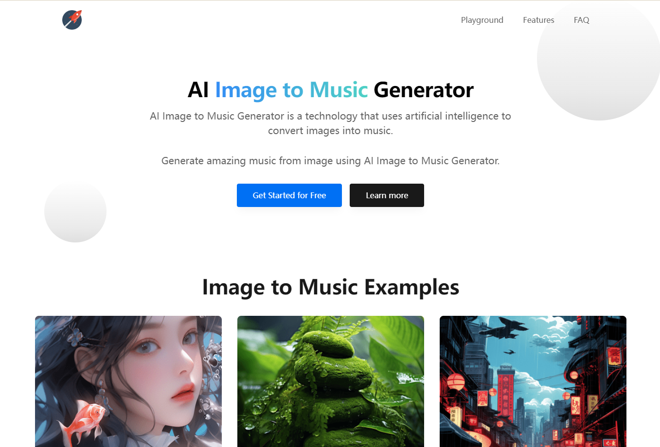 AI Image to Music Generator gallery image