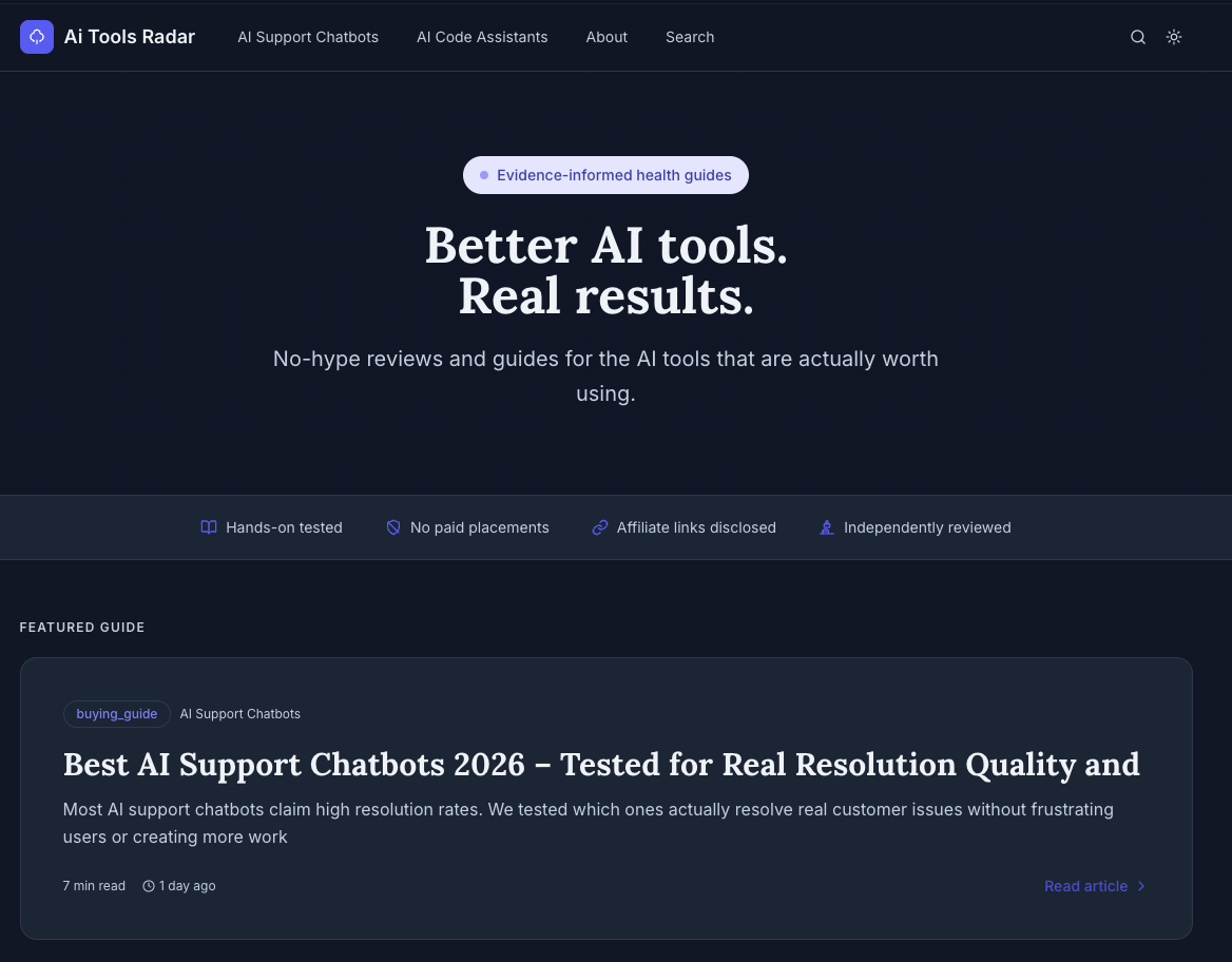 Ai Tools Radar gallery image