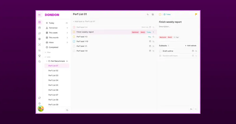 DonDon screenshot 1