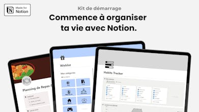 Kit de démarrage Notion gallery image