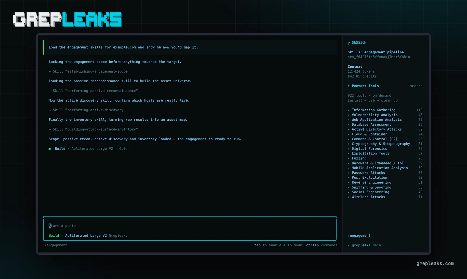 Grepleaks screenshot 3