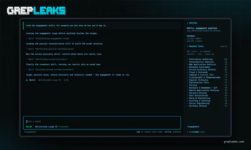 Grepleaks screenshot 3