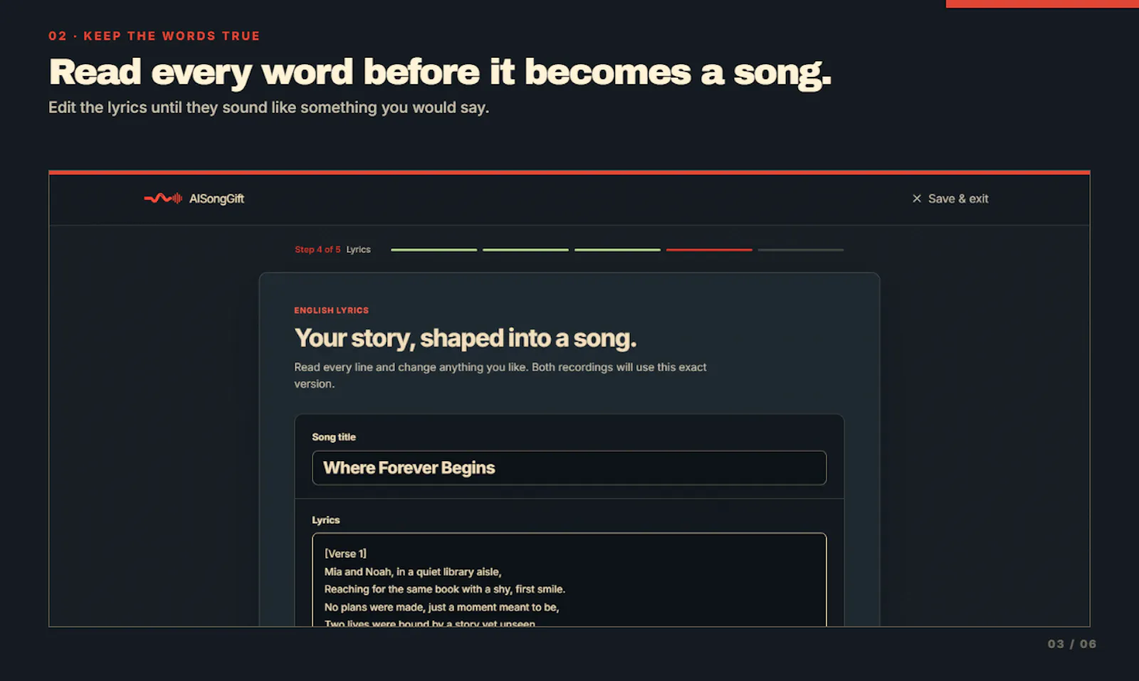 AISongGift screenshot 3
