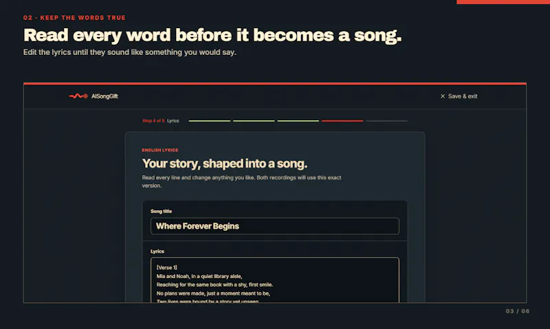 AISongGift screenshot 3