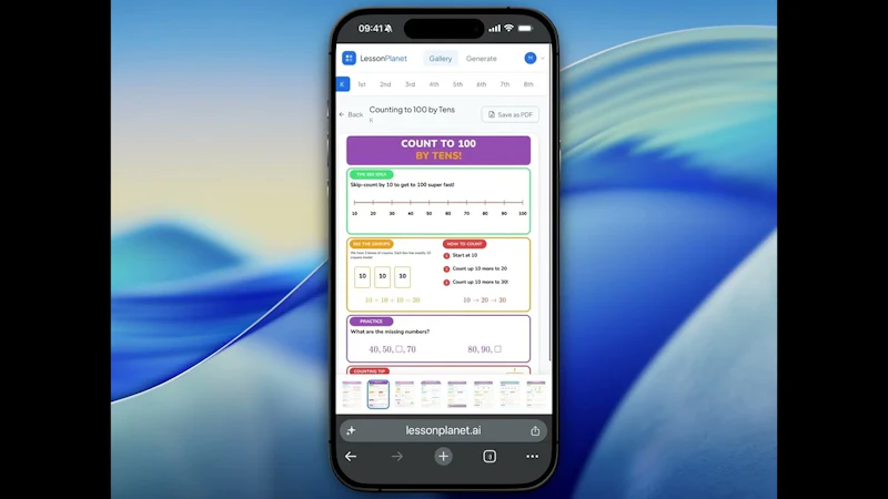 LessonPlanet screenshot 1 (video preview)
