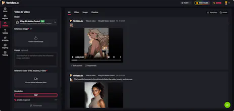 Yevideo - AI Video and Image Platform gallery image