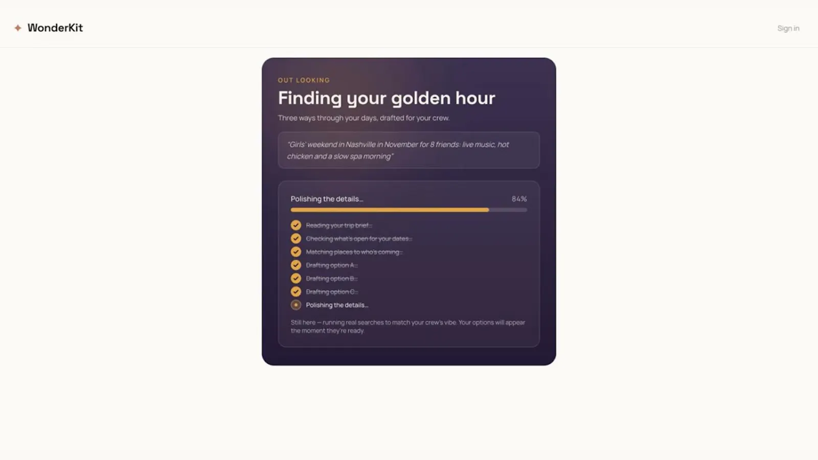 WonderKit screenshot 1 (video preview)
