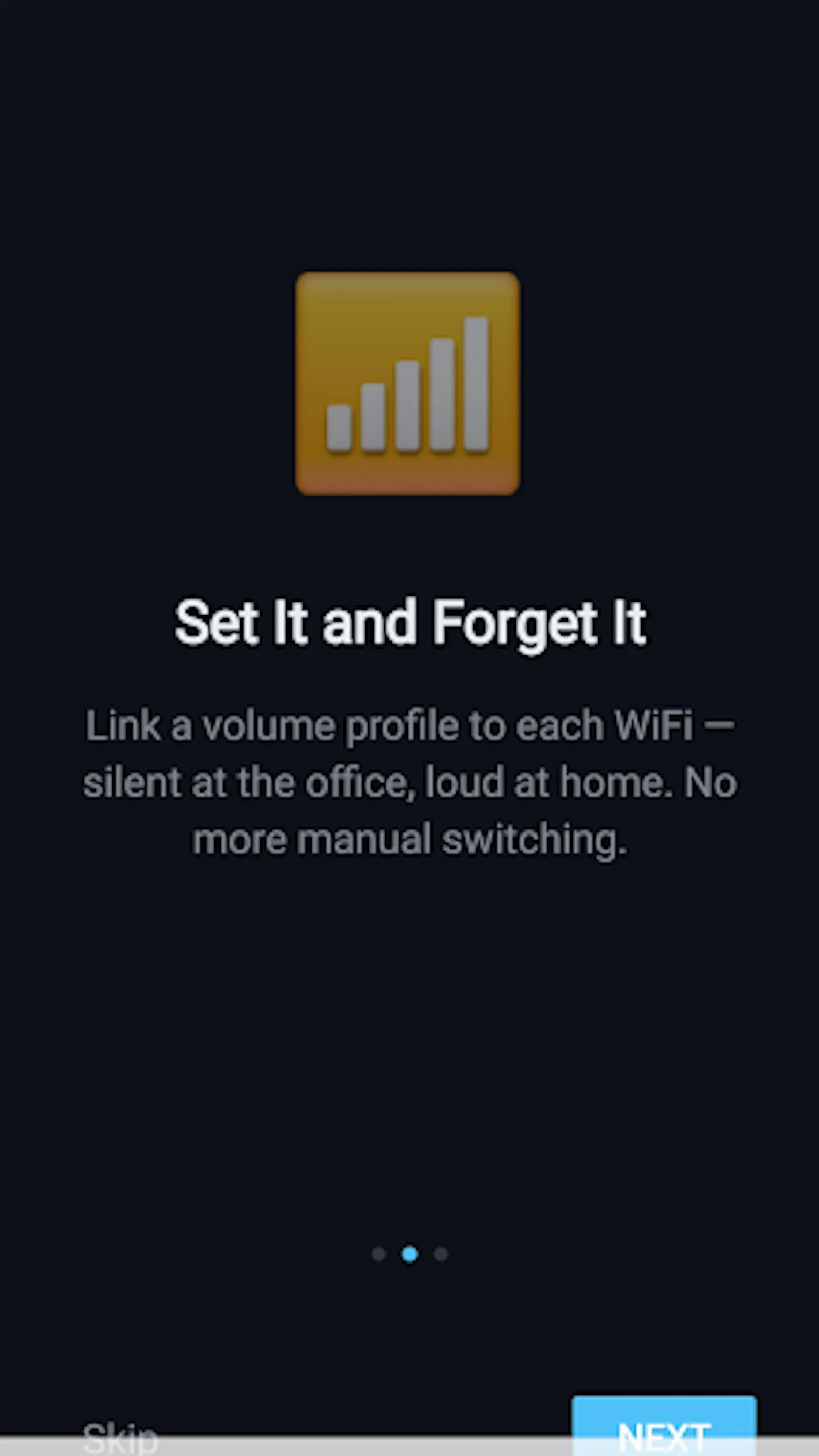 SoundSwitch: WiFi Auto Volume screenshot 3
