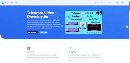 Free Telegram Video Downloader Online gallery image