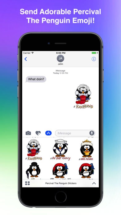 Percival The Penguin Stickers Pack gallery image