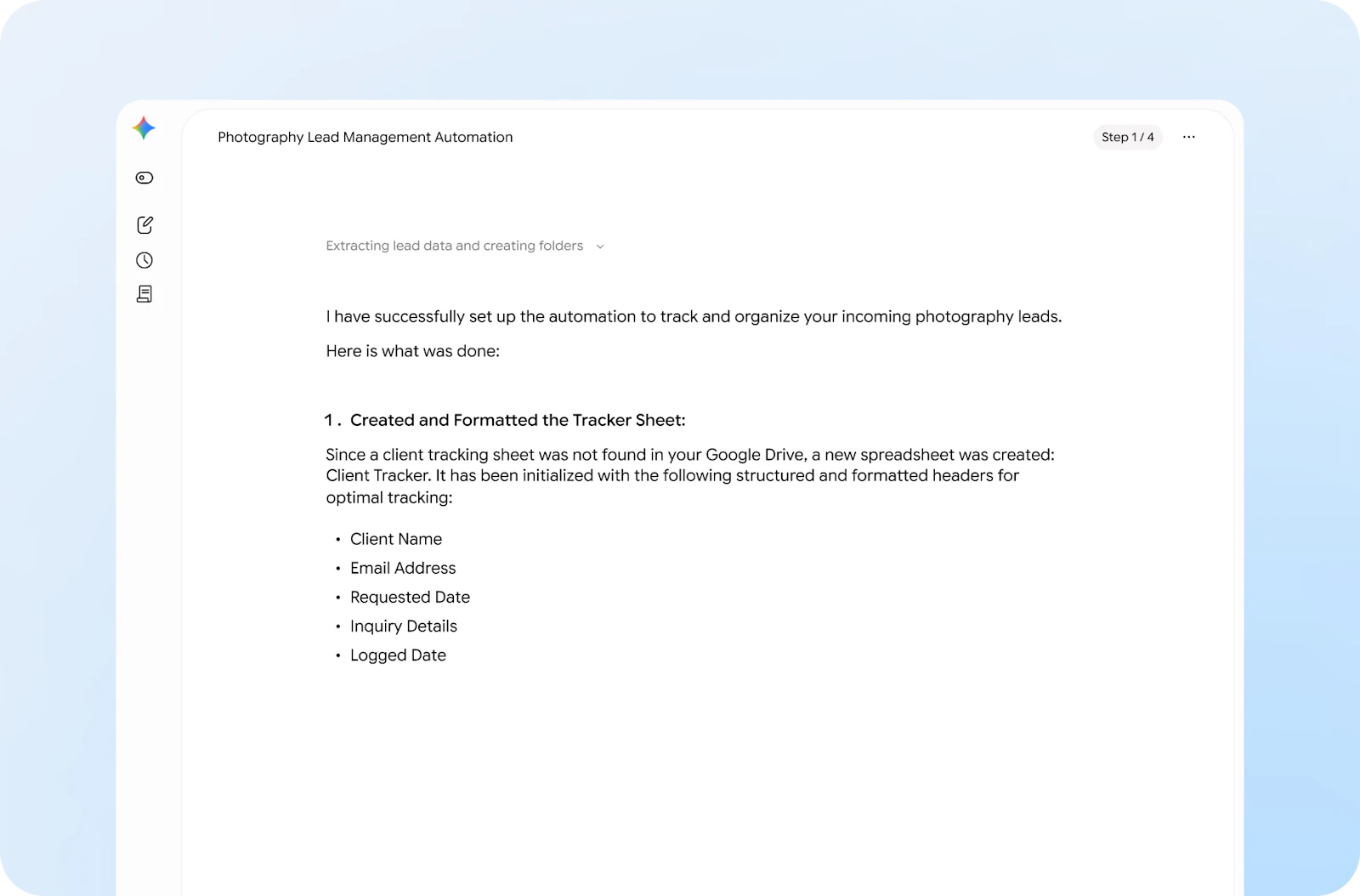Gemini Spark screenshot 4