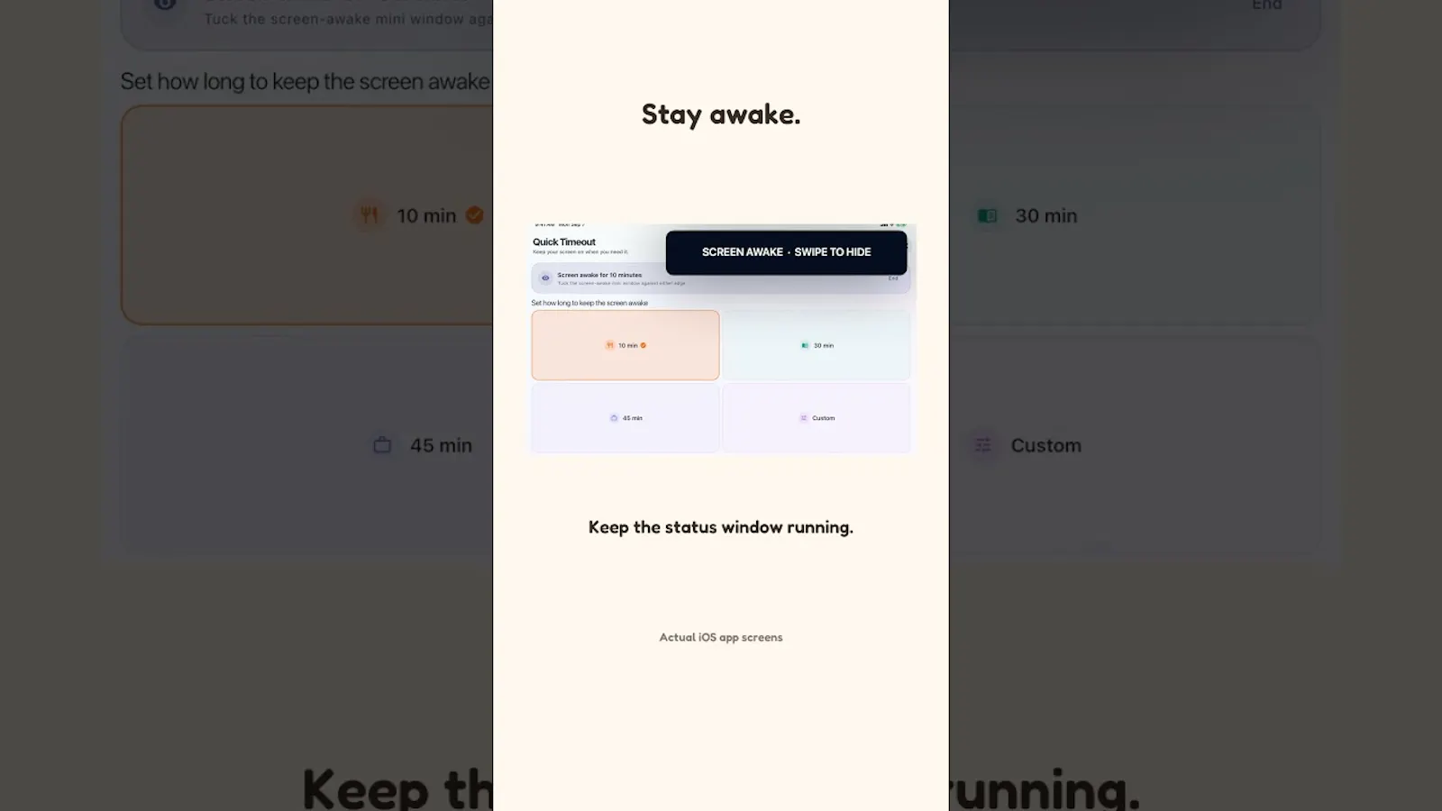 Quick Timeout screenshot 1 (video preview)