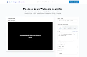 Quote Wallpaper Generator For Any Device gallery image