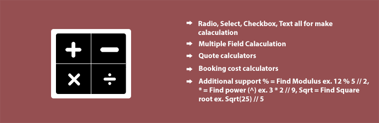 Calculate Contact Form 7