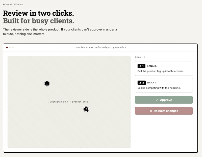 The Creative Review screenshot 2