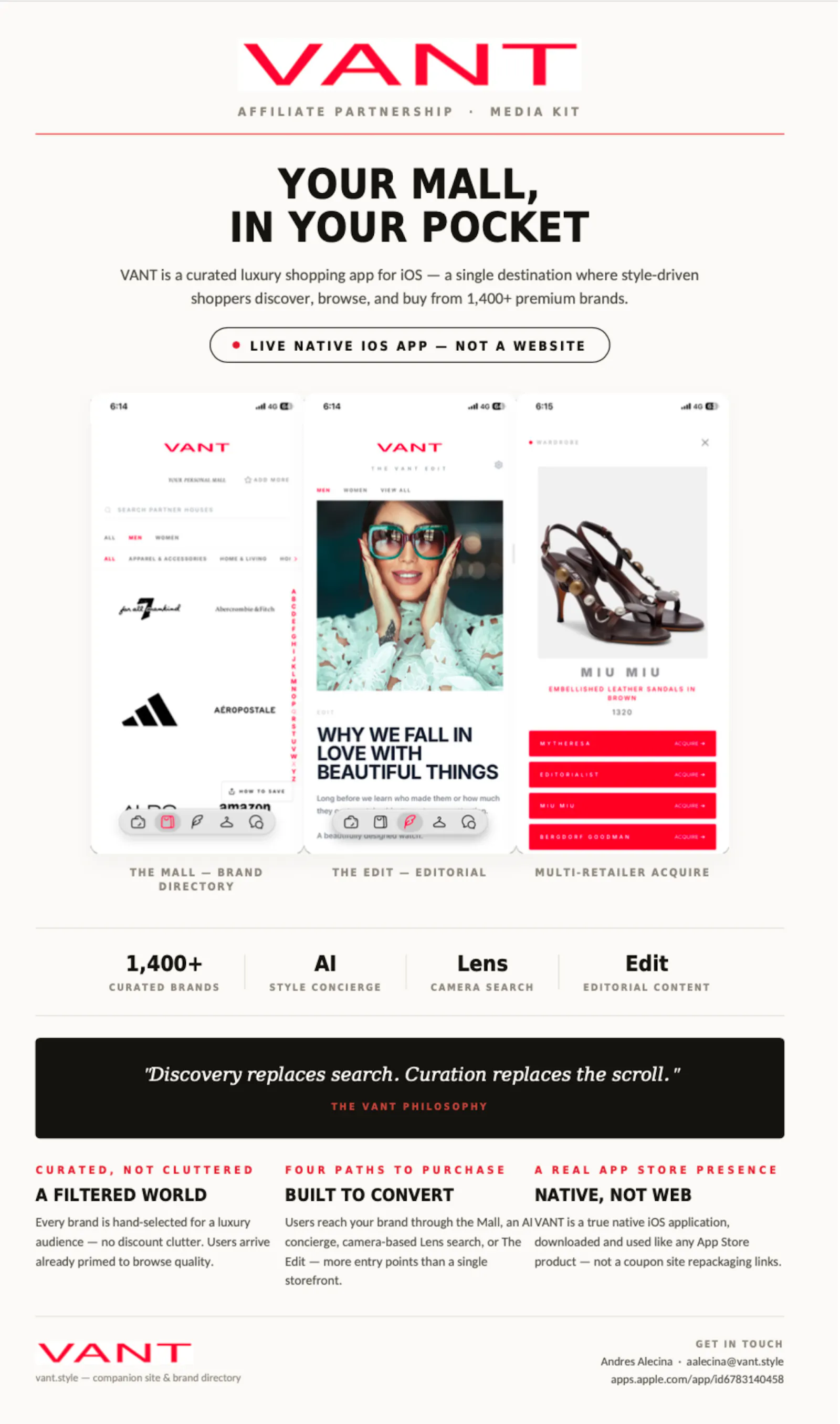 VANT Style Concierge screenshot 1