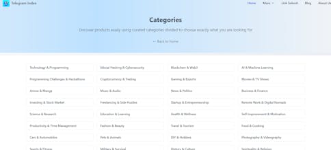 The Telegram Index gallery image