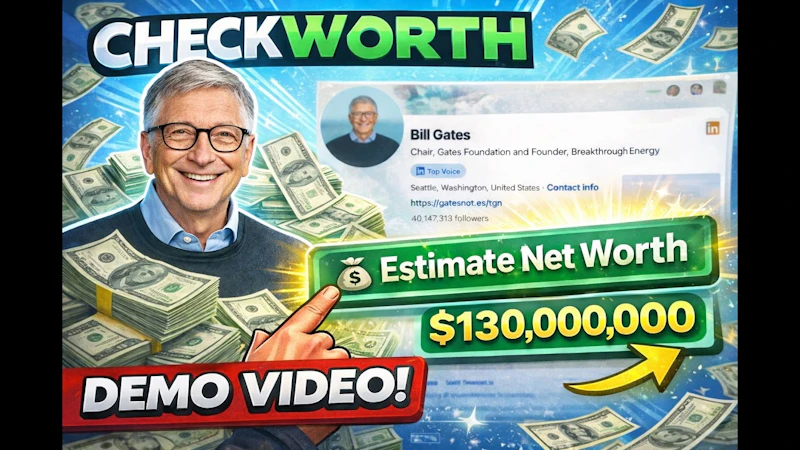 CheckWorth screenshot 1 (video preview)