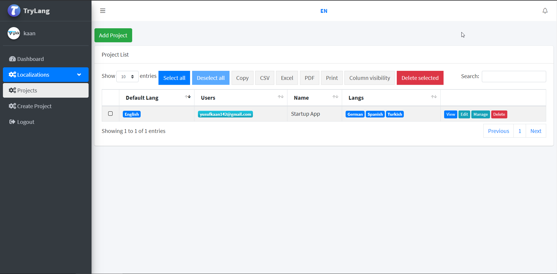 TryLang gallery image